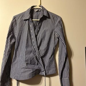 City by DKNY Wrap Shirt